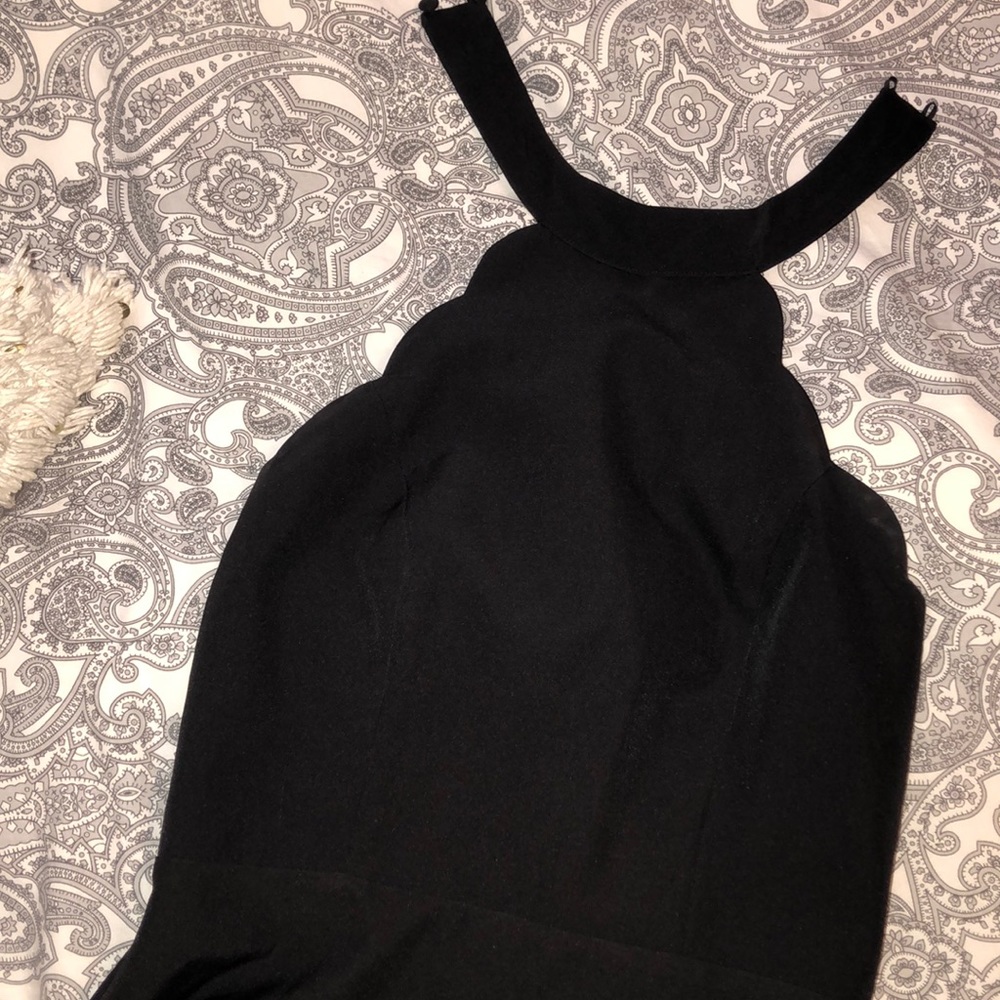 Black cocktail dress